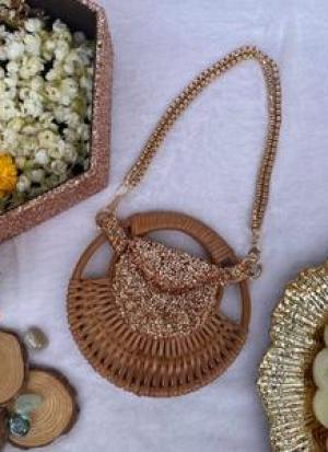 Brown And Chesnut Clutch