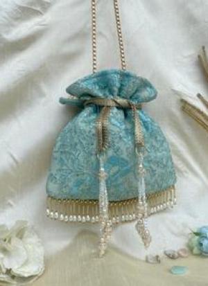 Light Blue Potli