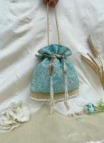 Light Blue Potli