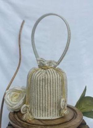 Silver And Golden Potli